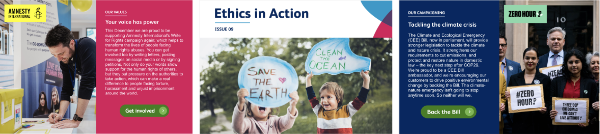 Ethics in Action newsletter